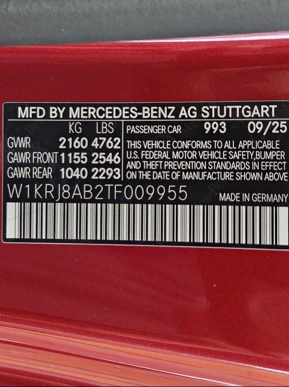 new 2026 Mercedes-Benz AMG GT 55 car, priced at $167,395