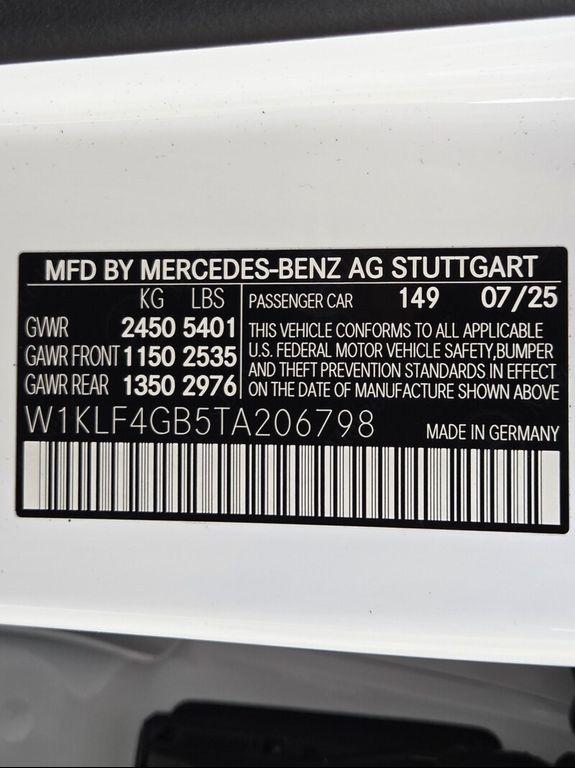 new 2026 Mercedes-Benz E-Class car, priced at $70,955