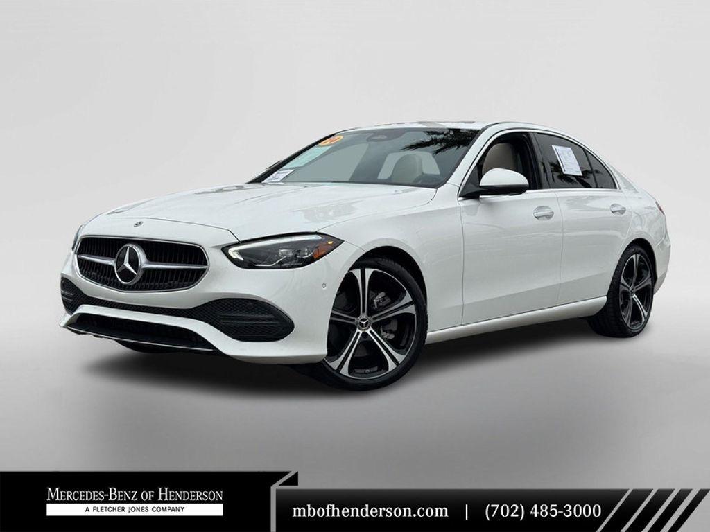 used 2024 Mercedes-Benz C-Class car, priced at $38,884