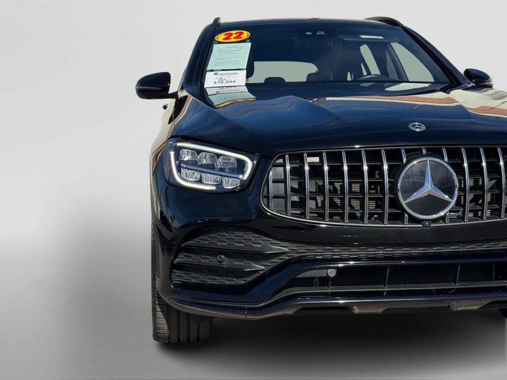 used 2022 Mercedes-Benz AMG GLC 43 car, priced at $37,994