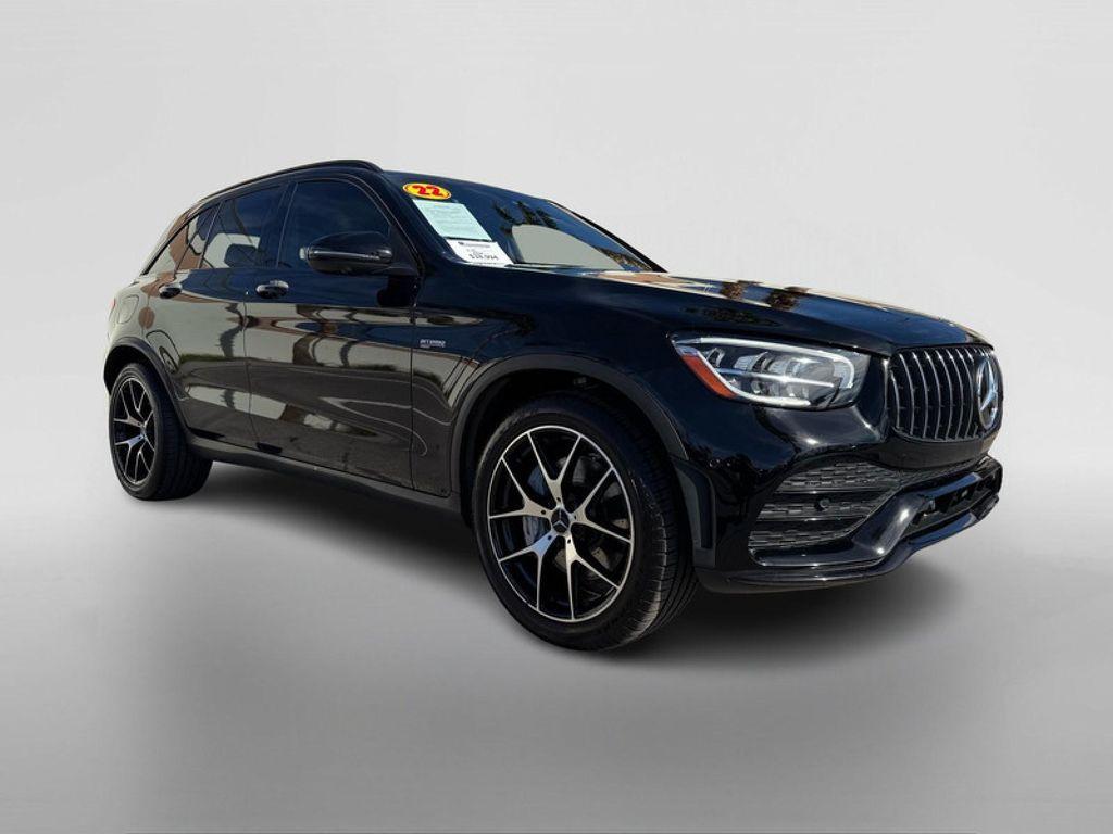used 2022 Mercedes-Benz AMG GLC 43 car, priced at $37,994