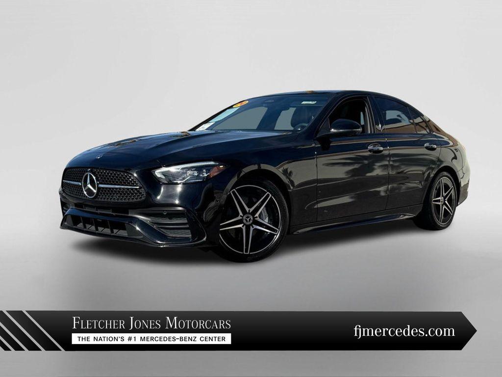 used 2024 Mercedes-Benz C-Class car, priced at $40,003