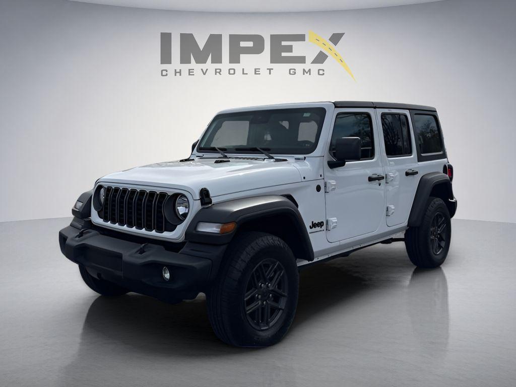 used 2025 Jeep Wrangler car, priced at $34,900