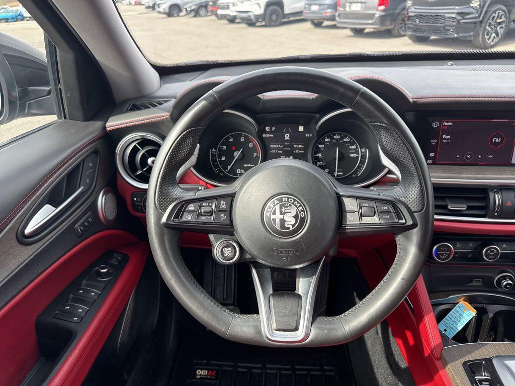 used 2021 Alfa Romeo Stelvio car, priced at $18,890