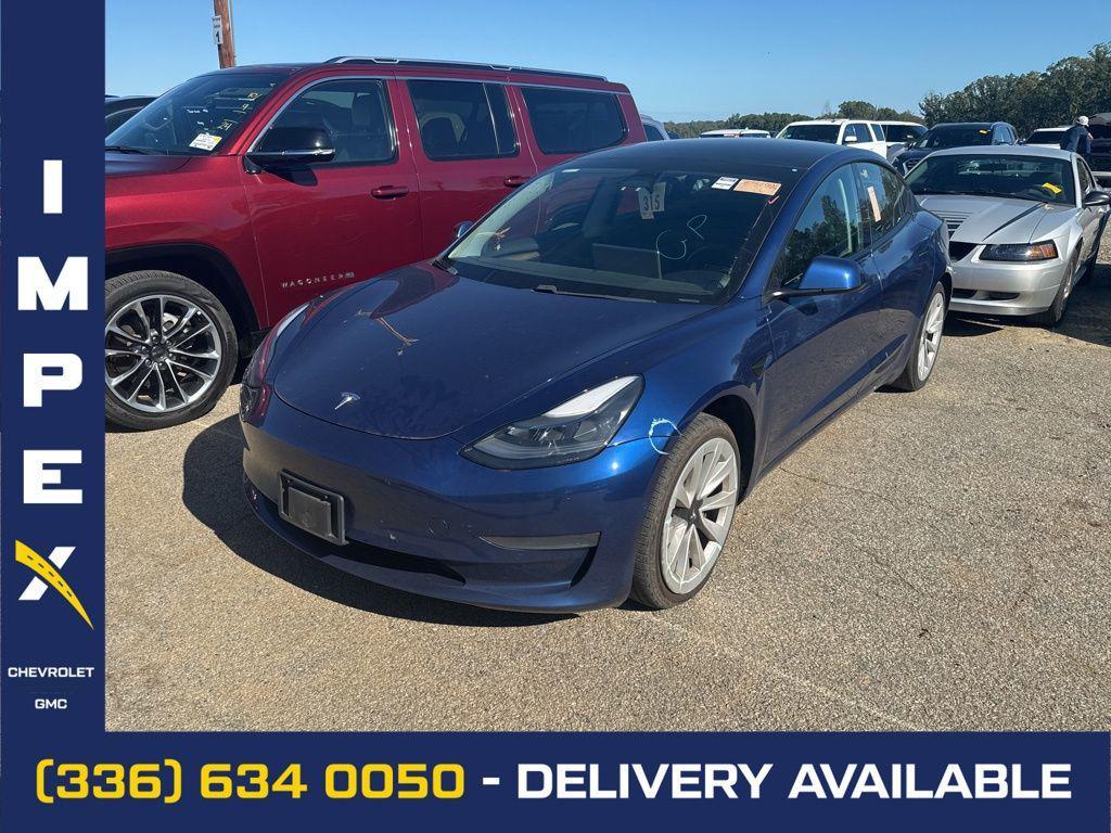 used 2021 Tesla Model 3 car, priced at $22,350
