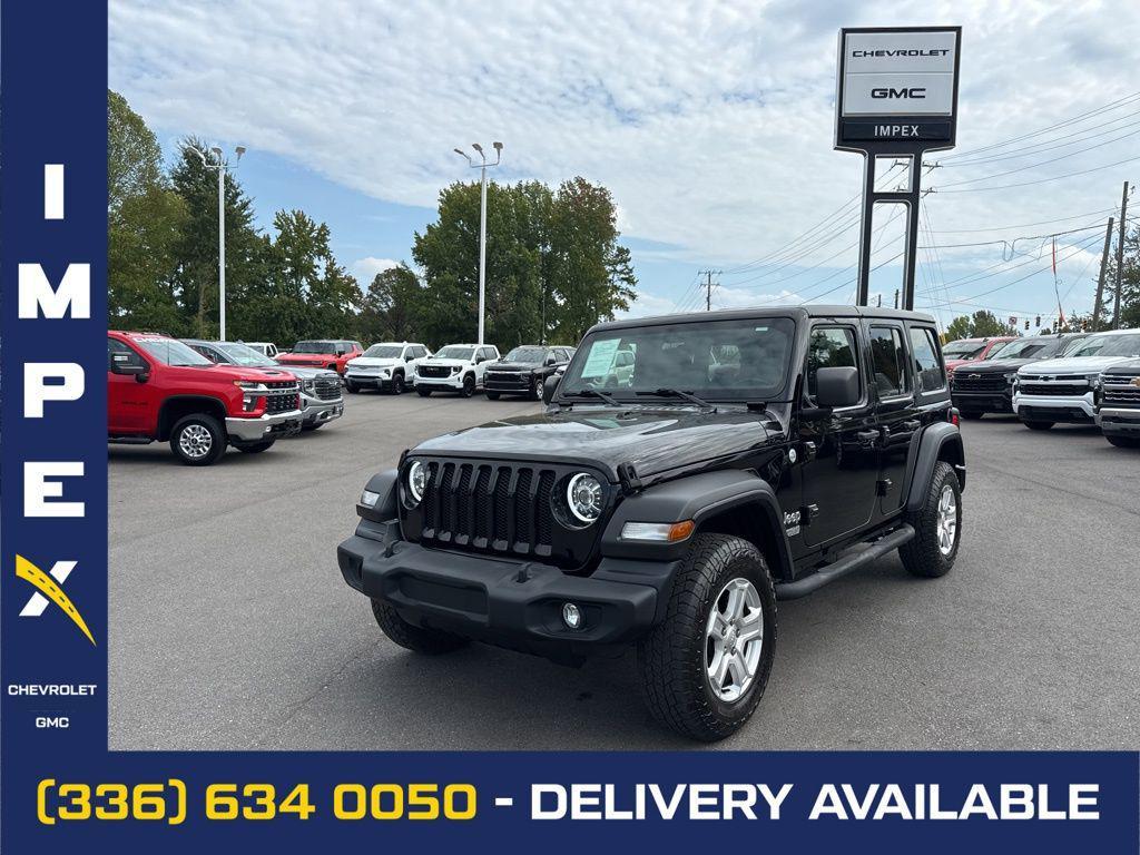 used 2021 Jeep Wrangler Unlimited car, priced at $27,775