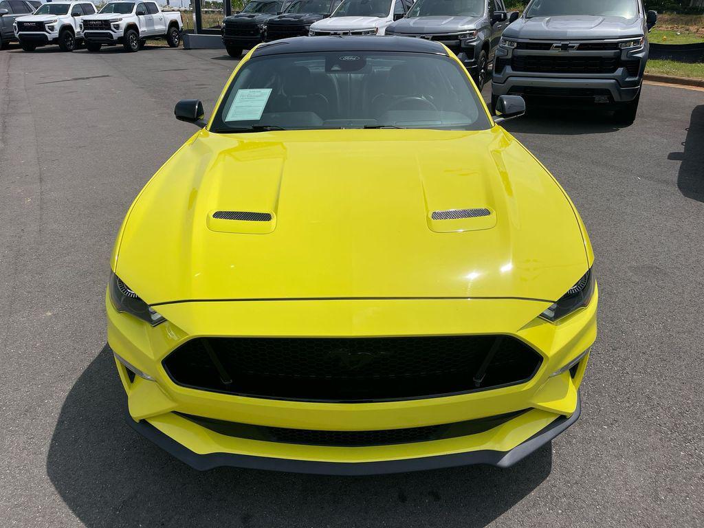 used 2021 Ford Mustang car, priced at $35,500