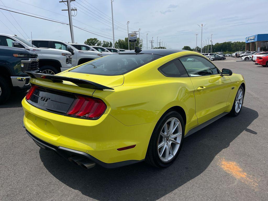 used 2021 Ford Mustang car, priced at $35,500