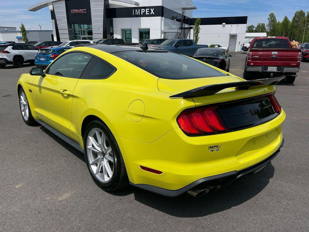 used 2021 Ford Mustang car, priced at $35,500