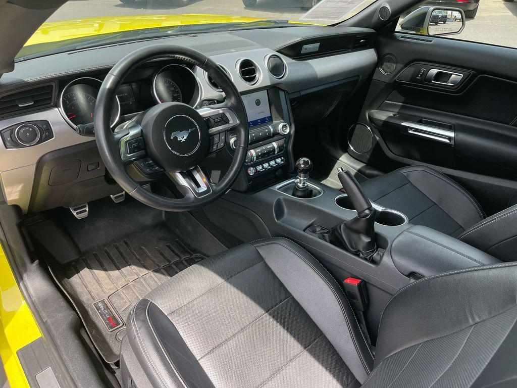 used 2021 Ford Mustang car, priced at $35,500