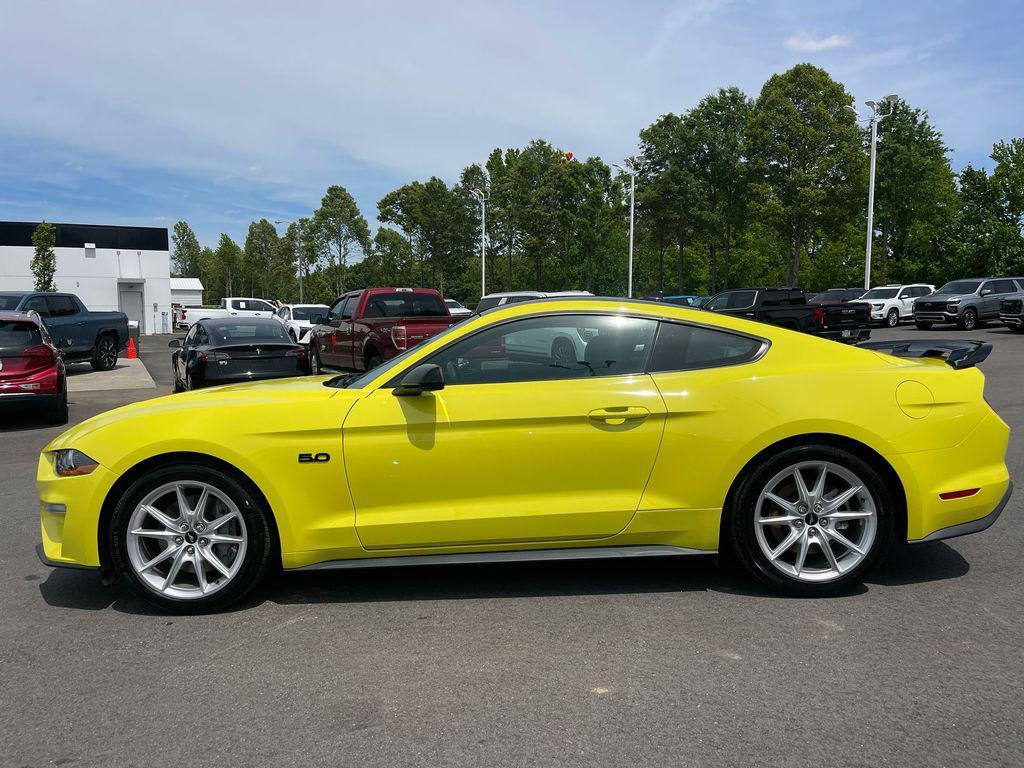 used 2021 Ford Mustang car, priced at $35,500