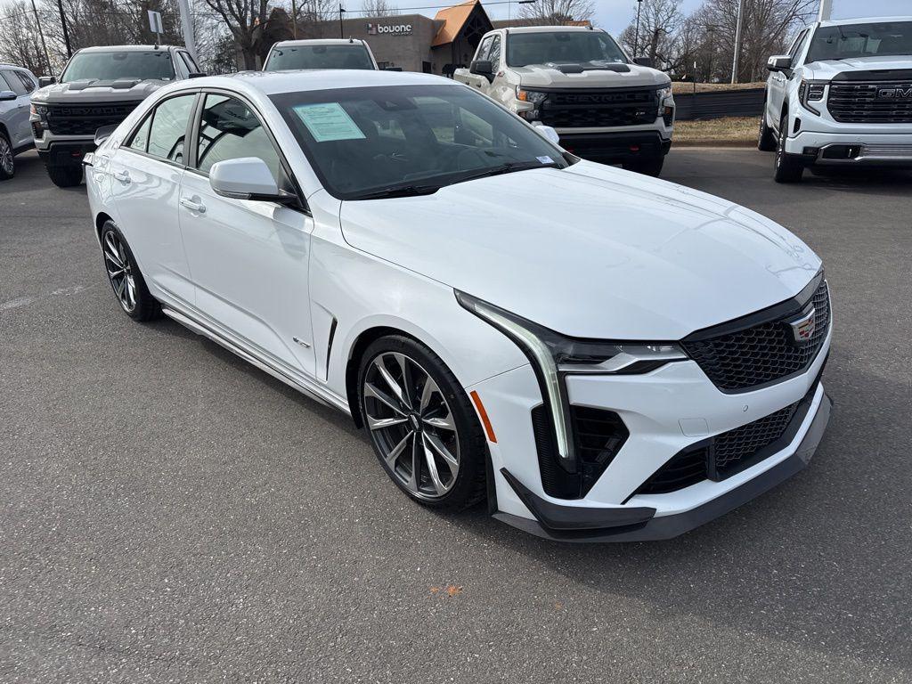 used 2022 Cadillac CT4-V car, priced at $59,200
