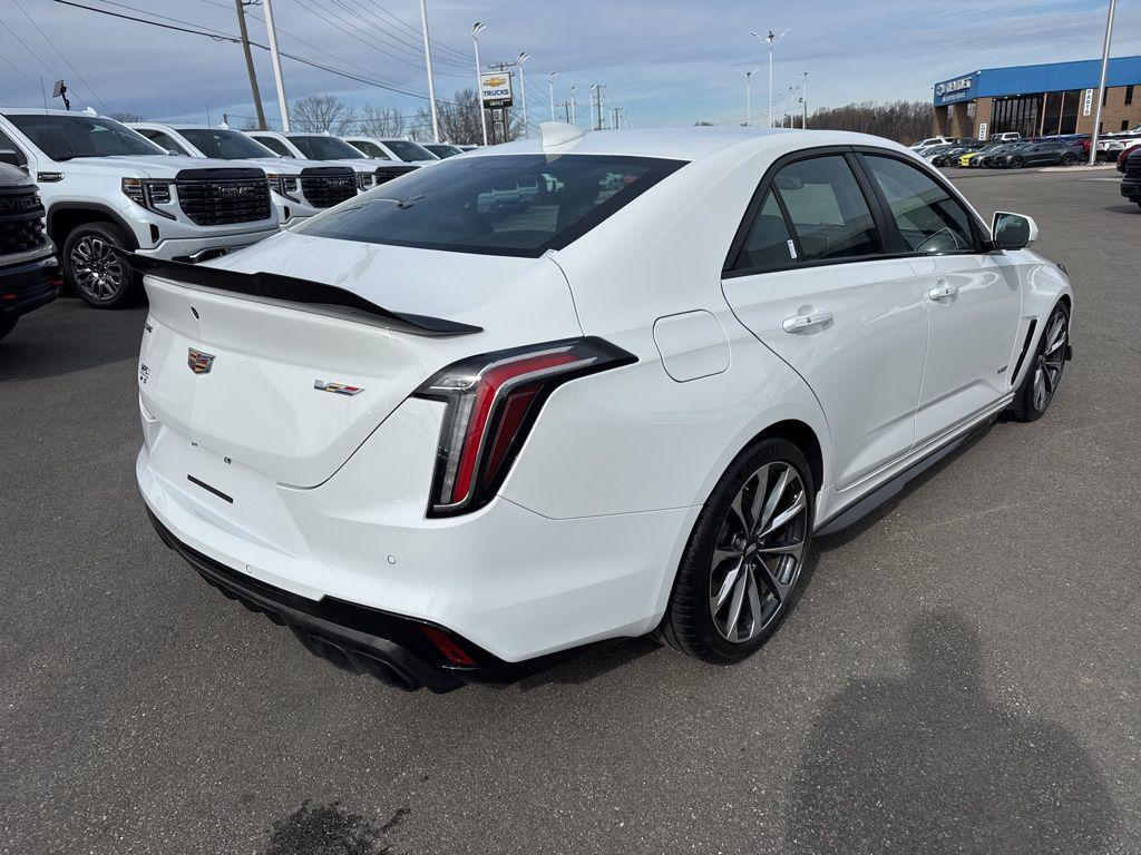used 2022 Cadillac CT4-V car, priced at $59,200
