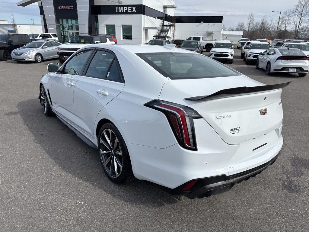 used 2022 Cadillac CT4-V car, priced at $59,200