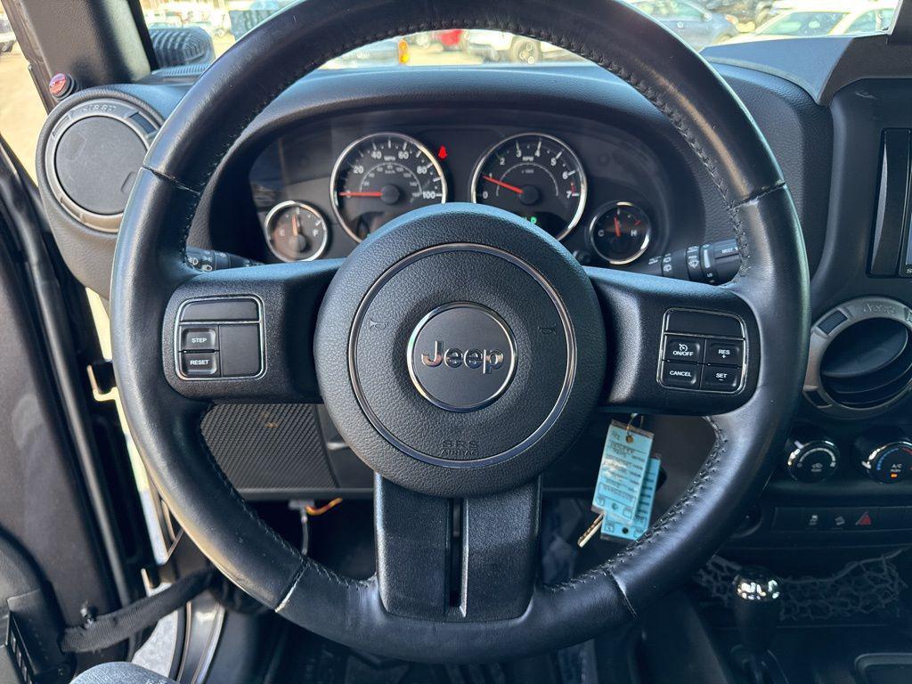 used 2016 Jeep Wrangler Unlimited car, priced at $18,750