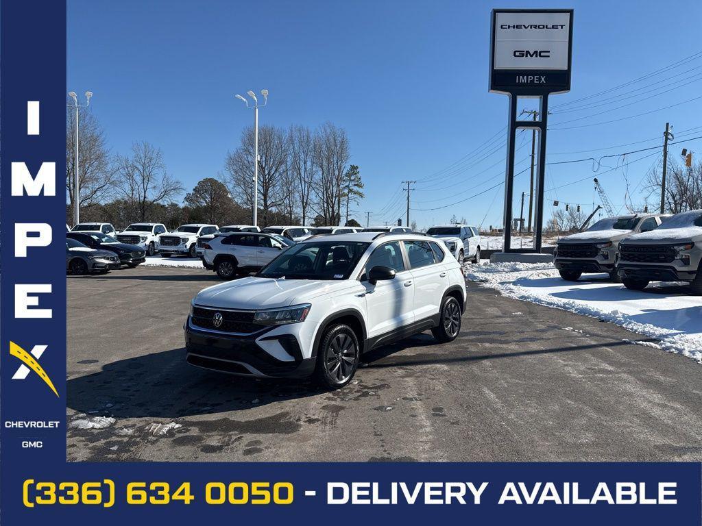 used 2023 Volkswagen Taos car, priced at $18,220