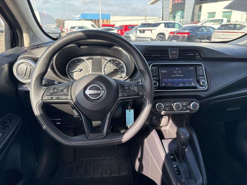 used 2023 Nissan Versa car, priced at $15,166
