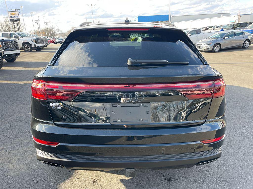 used 2024 Audi Q8 car, priced at $65,250