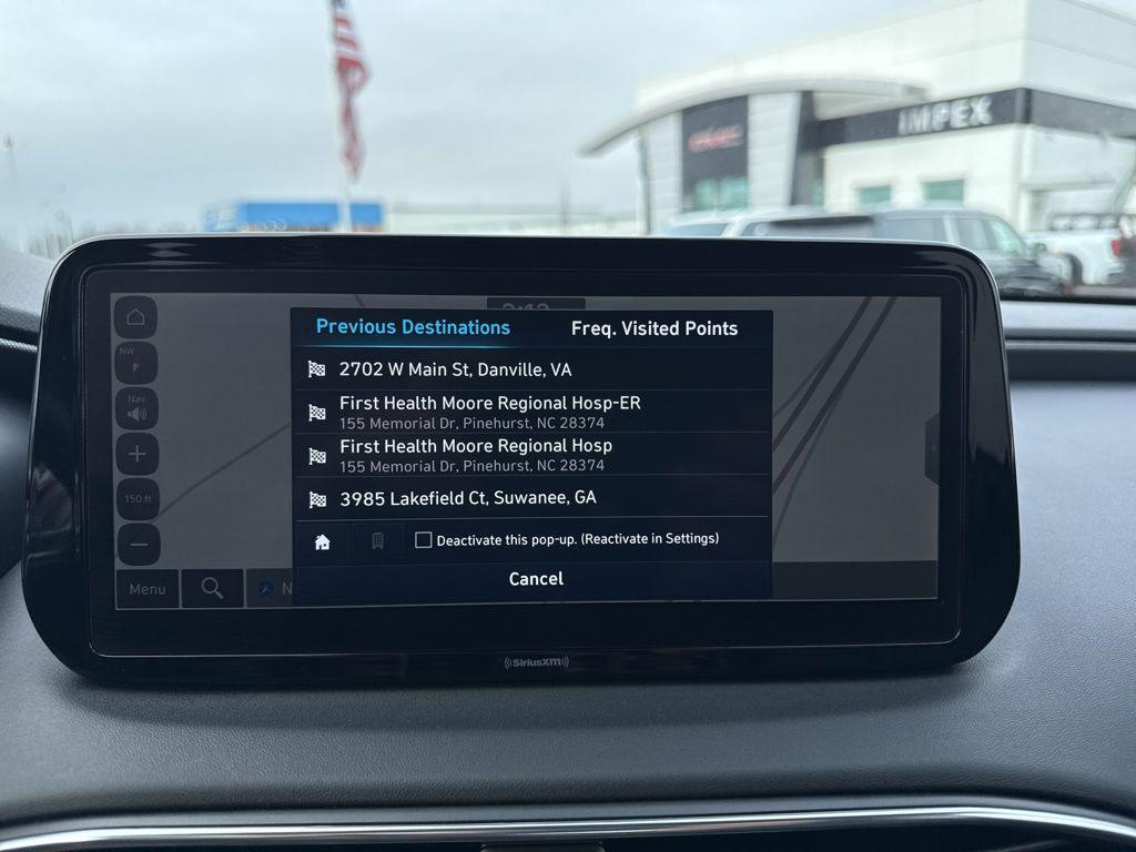 used 2023 Hyundai Santa Fe car, priced at $26,650