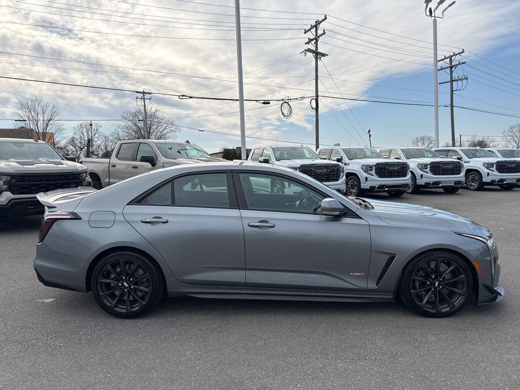 used 2022 Cadillac CT4-V car, priced at $59,200