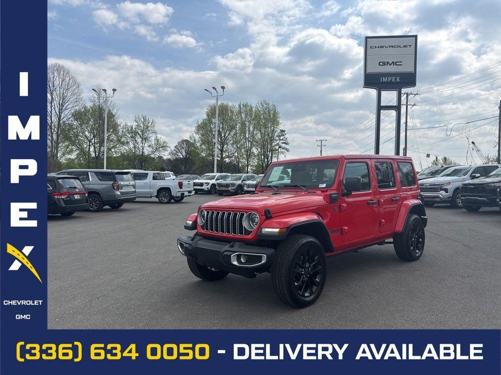 used 2025 Jeep Wrangler 4xe car, priced at $32,900
