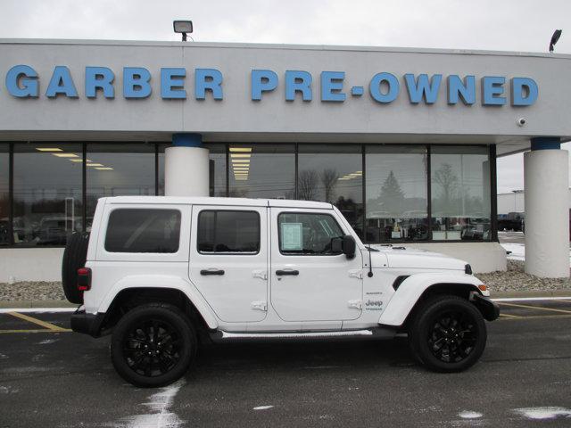 used 2021 Jeep Wrangler Unlimited 4xe car, priced at $26,354