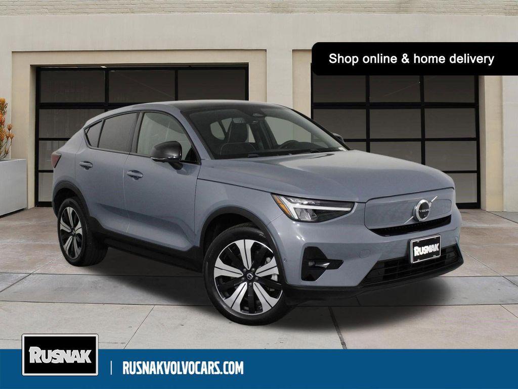 used 2023 Volvo C40 Recharge Pure Electric car, priced at $28,595