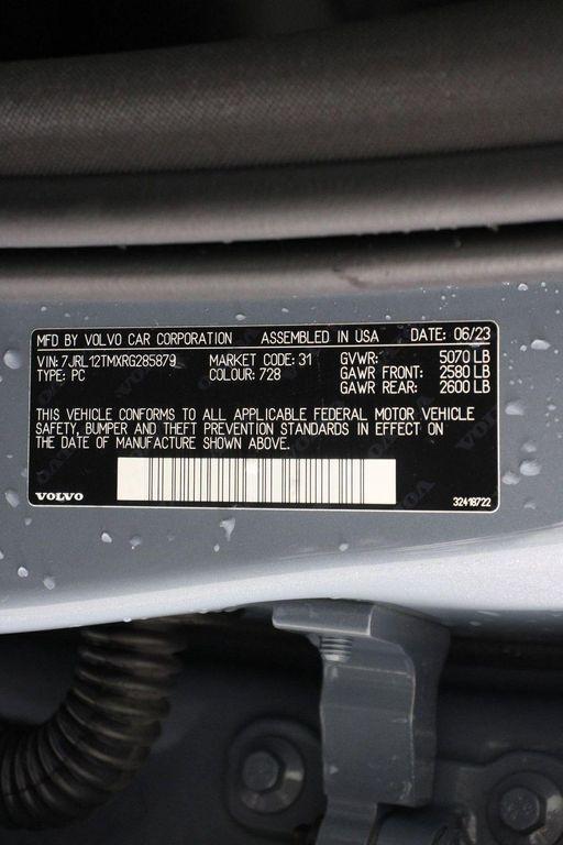 used 2024 Volvo S60 car, priced at $33,995