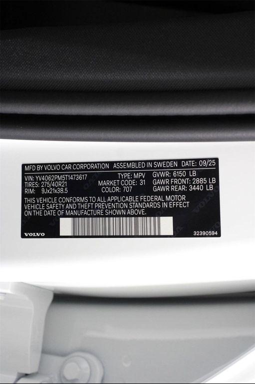 new 2026 Volvo XC90 car, priced at $75,535