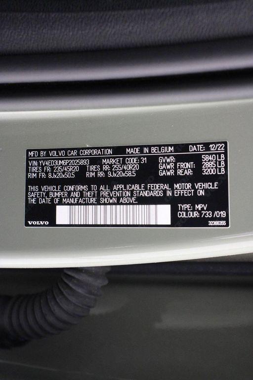 used 2023 Volvo XC40 Recharge Pure Electric car, priced at $32,483