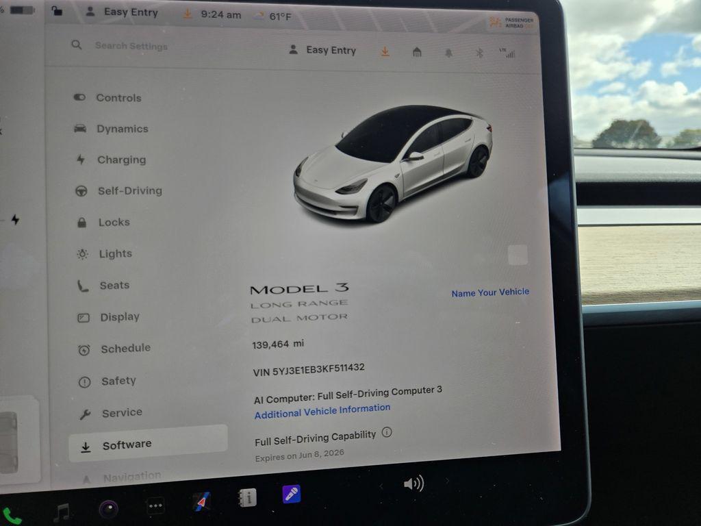 used 2019 Tesla Model 3 car, priced at $16,998