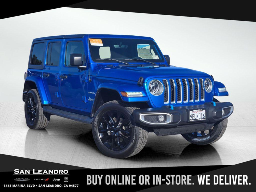 used 2023 Jeep Wrangler 4xe car, priced at $34,995