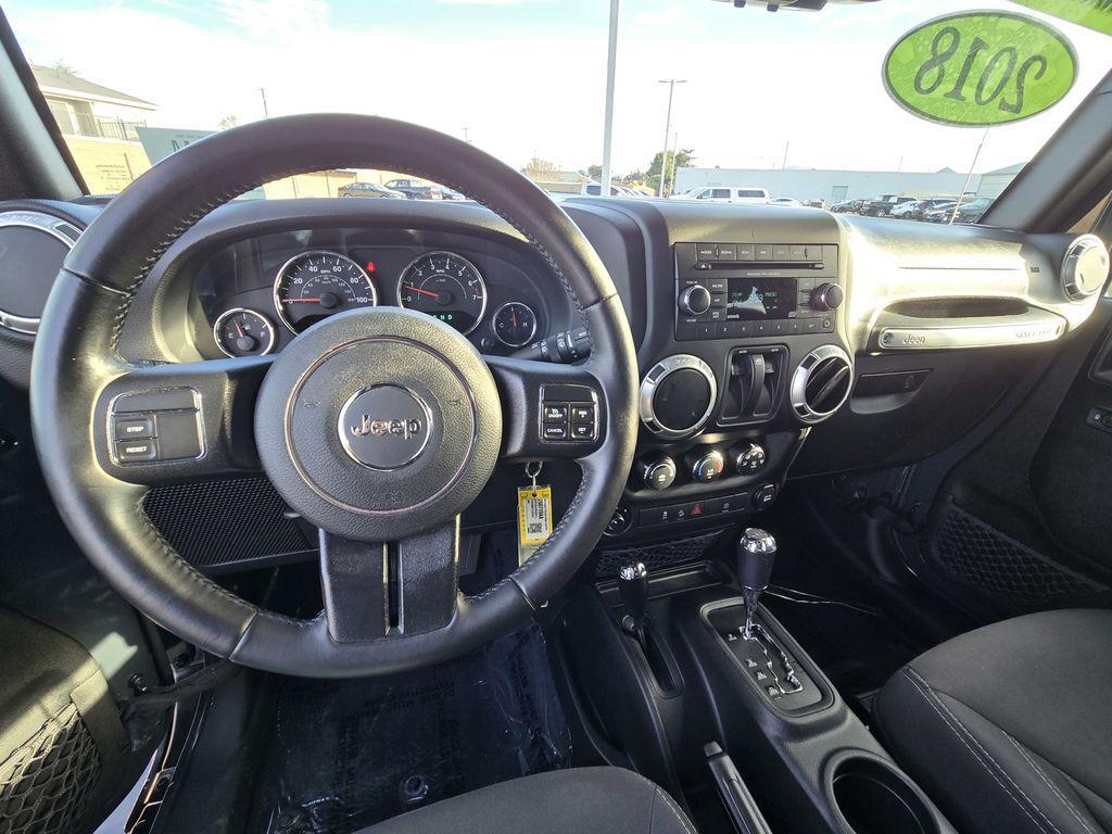 used 2018 Jeep Wrangler JK car, priced at $25,795