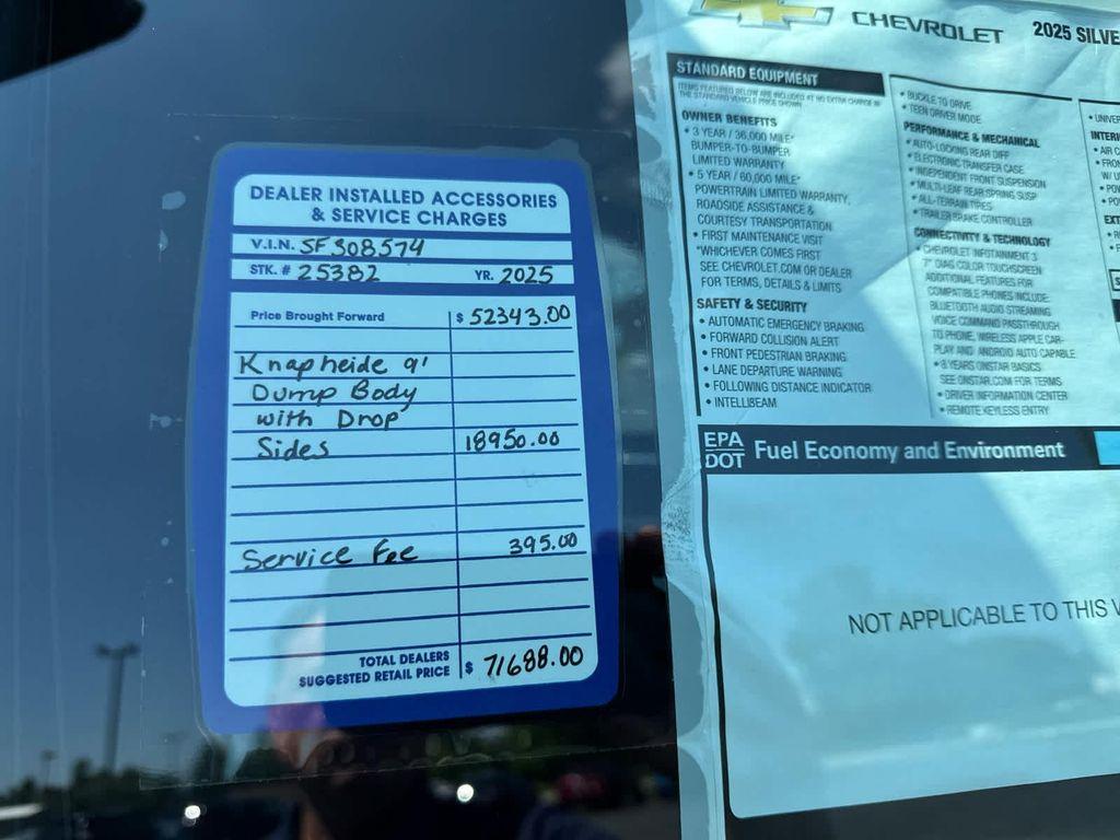 new 2025 Chevrolet Silverado 3500 car, priced at $61,603