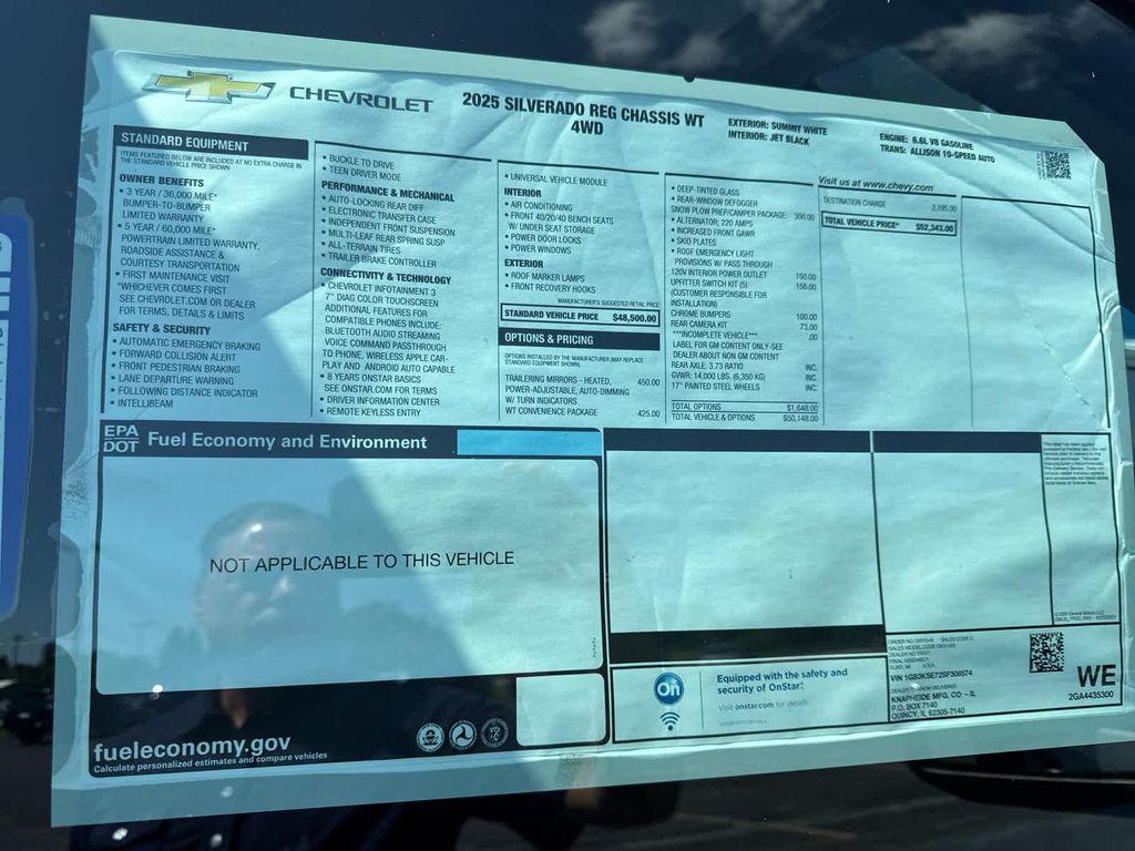 new 2025 Chevrolet Silverado 3500 car, priced at $61,603