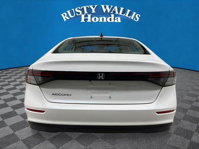 new 2025 Honda Accord car, priced at $30,805