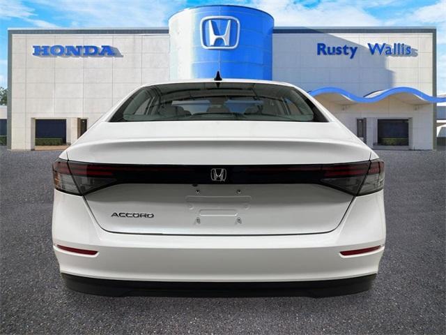 new 2025 Honda Accord car, priced at $30,805