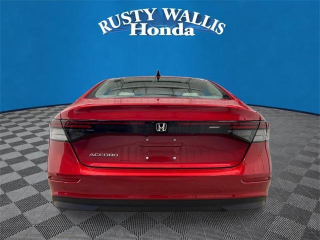 new 2025 Honda Accord car, priced at $30,850