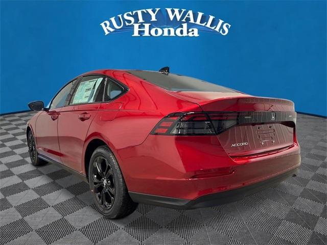 new 2025 Honda Accord car, priced at $30,850