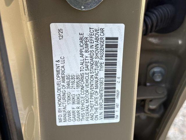 used 2026 Honda Civic car, priced at $26,799