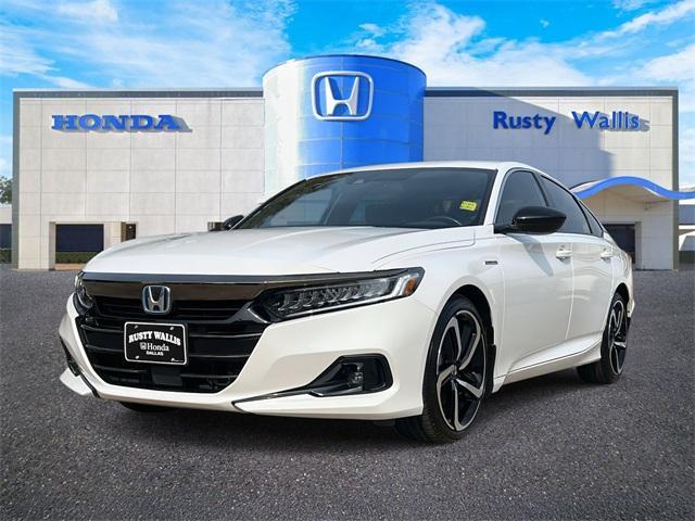 used 2022 Honda Accord Hybrid car, priced at $27,478