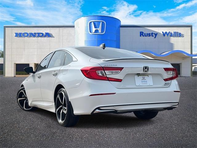 used 2022 Honda Accord Hybrid car, priced at $27,478