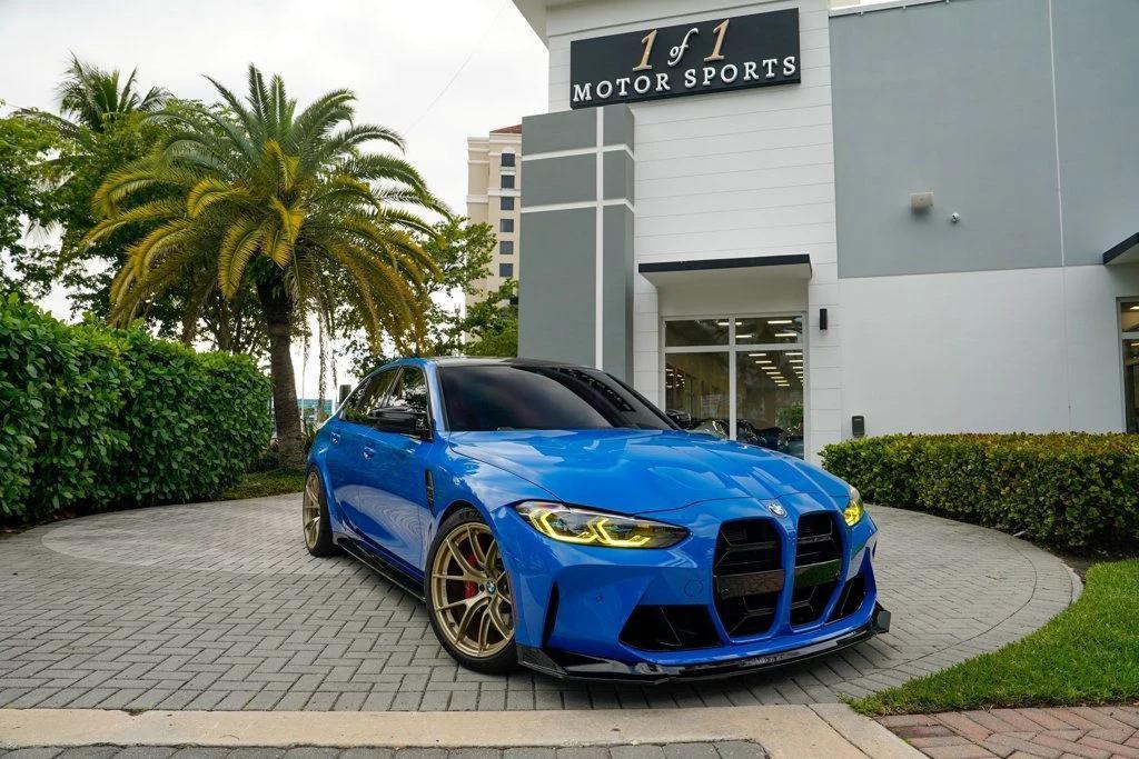 used 2021 BMW M3 car, priced at $74,998