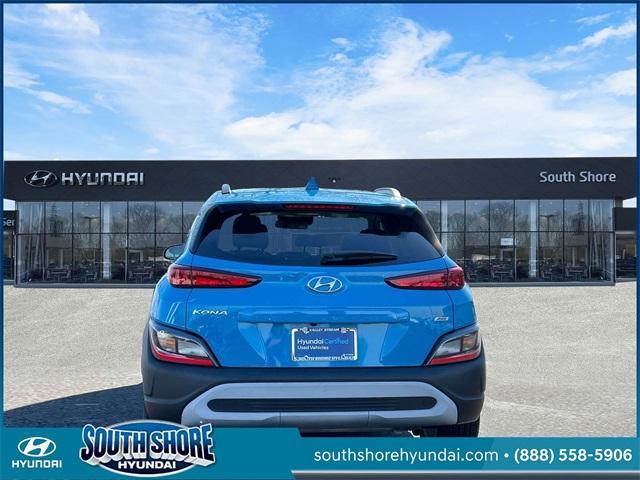 used 2023 Hyundai Kona car, priced at $18,100