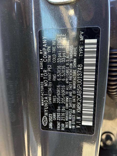 used 2023 Hyundai Kona car, priced at $21,987