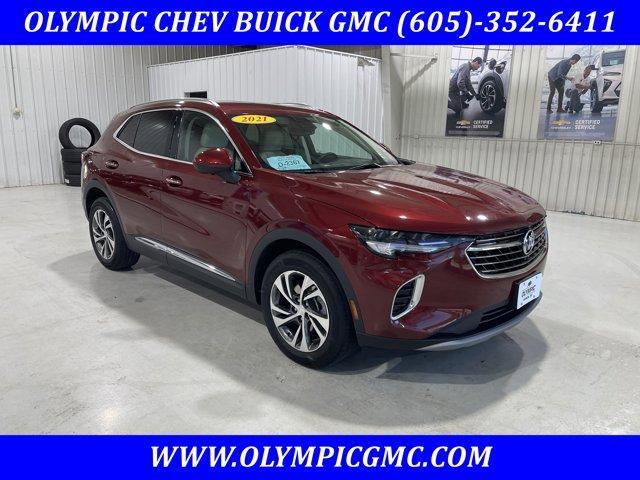 used 2021 Buick Envision car, priced at $26,594