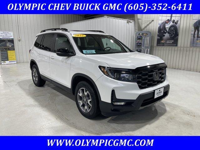 used 2022 Honda Passport car, priced at $27,689