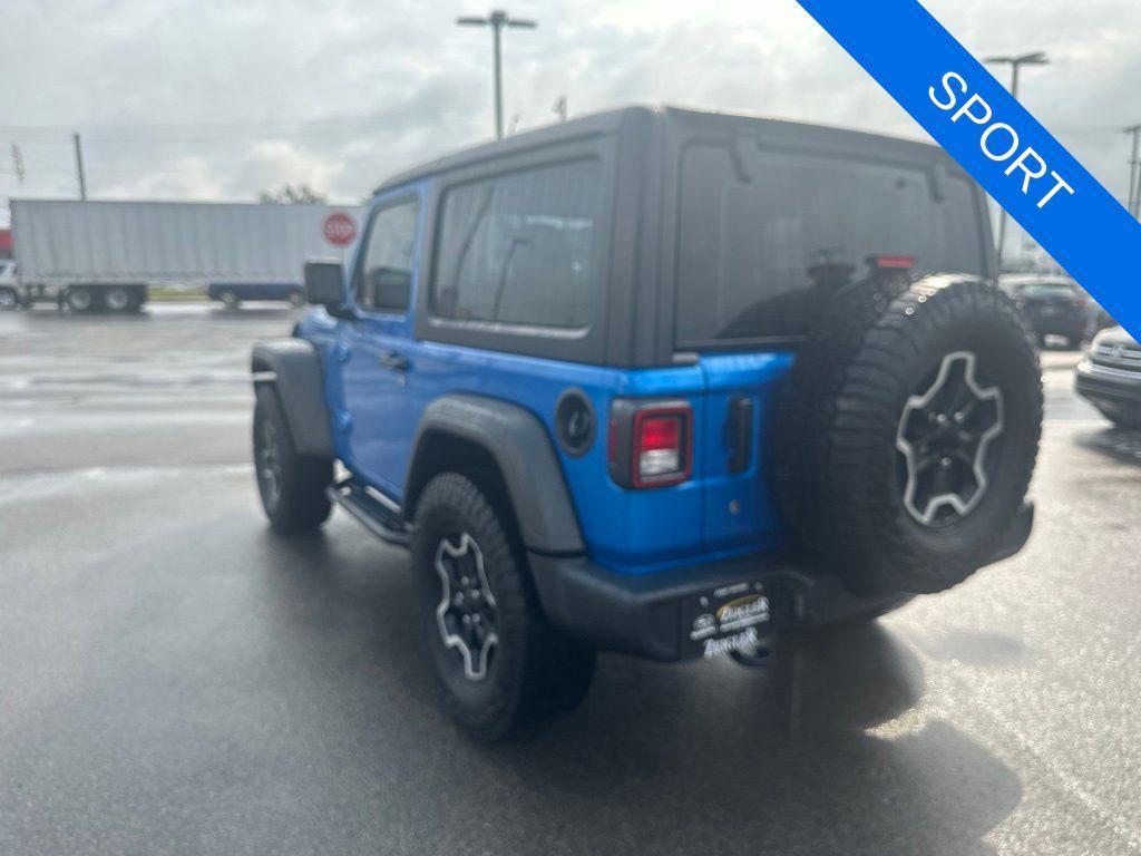 used 2021 Jeep Wrangler car, priced at $26,768