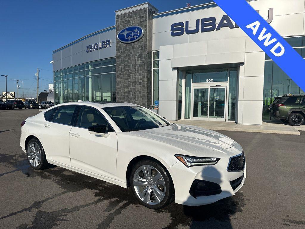 used 2021 Acura TLX car, priced at $27,700