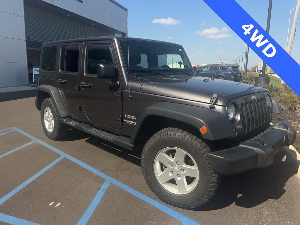 used 2016 Jeep Wrangler Unlimited car, priced at $16,900